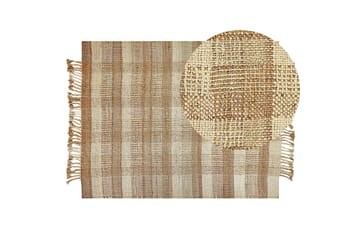 Berissa Juteteppe 140x200 cm - Beige - Tekstiler & tepper - Teppe & matte - Moderne matte - Jutematter & hampematter