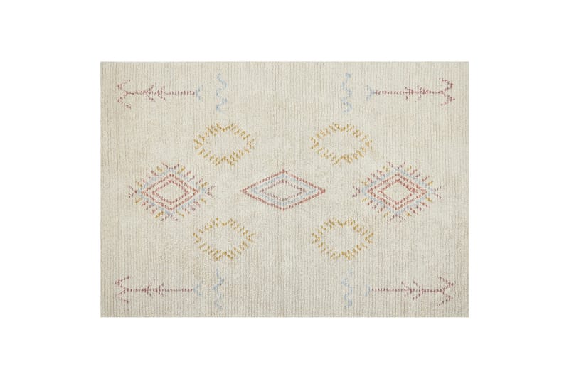 Bettiah Bomullsteppe 160x230 cm, Beige