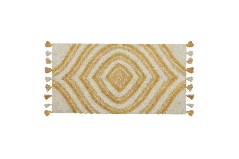 Bingol Ryeteppe 80x150 cm, Gul