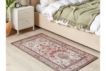 Binnisz Ryeteppe 80x150 cm - Rød - Tekstiler & tepper - Teppe & matte - Moderne matte - Ryetepper