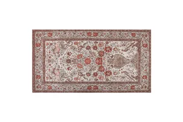 Binnisz Ryeteppe 80x150 cm - Rød - Tekstiler & tepper - Teppe & matte - Moderne matte - Bomullsmatter