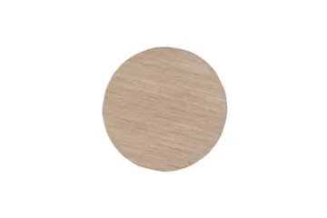 Birka Ullteppe Ø300 cm Rund - Sand - Tekstiler & tepper - Teppe & matte - Moderne matte - Ullteppe