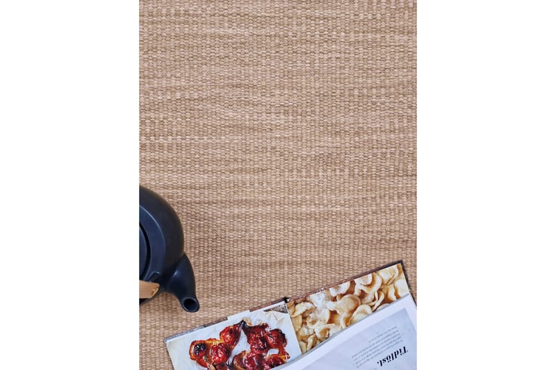 Birka Ullteppe 135x190 cm - Sand - Tekstiler & tepper - Teppe & matte - Moderne matte - Ullteppe