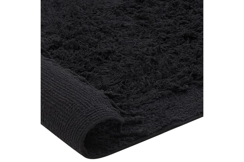 Bitlis Ryeteppe 140x200 cm - Svart - Tekstiler & tepper - Teppe & matte - Moderne matte - Bomullsmatter