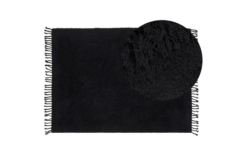 Bitlis Ryeteppe 140x200 cm - Svart - Tekstiler & tepper - Teppe & matte - Moderne matte - Ryetepper