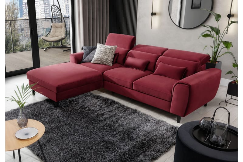 Blodwen Ryematte Rektangulær 220x160 cm - Svart - Tekstiler & tepper - Teppe & matte - Moderne matte - Ryetepper