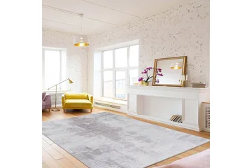 Alexa Bomullsteppe 180x280 cm Rektangulær - Grå - Tekstiler & tepper - Teppe & matte - Moderne matte - Bomullsmatter