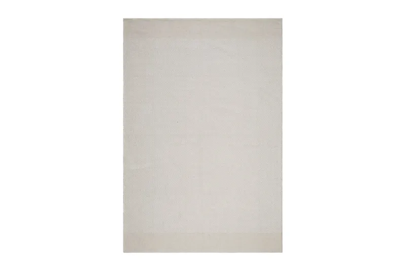 Alva Bomullsteppe 160x230 cm Rektangulær, Krem
