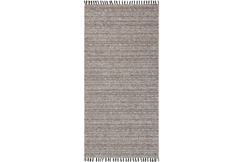 Bomullsmatte Cotton Tova 70x250 cm Grå - Horredsmattan - Bomullsmatter