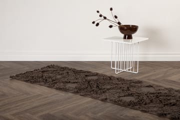 Hilma Bomullsmatte Rektangulær 70x200 cm - Brun - Tekstiler & tepper - Teppe & matte - Moderne matte - Bomullsmatter