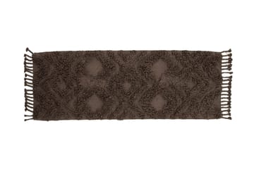 Hilma Bomullsmatte Rektangulær 70x200 cm - Brun - Tekstiler & tepper - Teppe & matte - Moderne matte - Bomullsmatter