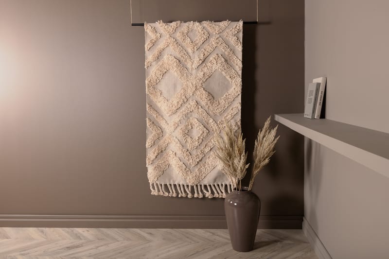 Hilma Bomullsteppe 250x80 cm - Offwhite - Tekstiler & tepper - Teppe & matte - Moderne matte - Bomullsmatter