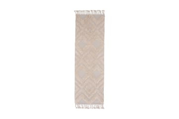 Hilma Bomullsteppe 250x80 cm - Offwhite - Tekstiler & tepper - Teppe & matte - Moderne matte - Bomullsmatter