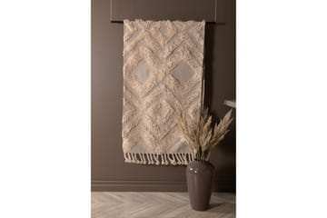 Hilma Bomullsteppe 250x80 cm - Offwhite - Tekstiler & tepper - Teppe & matte - Moderne matte - Bomullsmatter