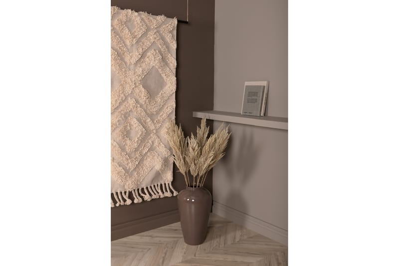 Hilma Bomullsteppe 250x80 cm - Offwhite - Tekstiler & tepper - Teppe & matte - Moderne matte - Bomullsmatter