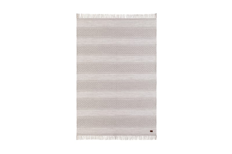 Solhaga Bomullsmatte 160x230 cm - Sølv - Tekstiler & tepper - Teppe & matte - Moderne matte - Bomullsmatter