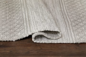 Solhaga Bomullsmatte 160x230 cm - Sølv - Tekstiler & tepper - Teppe & matte - Moderne matte - Bomullsmatter