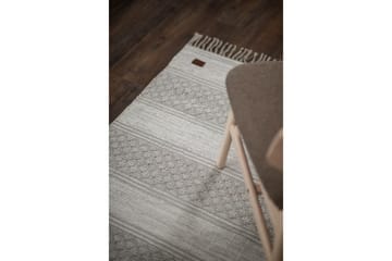 Solhaga Bomullsmatte 160x230 cm - Sølv - Tekstiler & tepper - Teppe & matte - Moderne matte - Bomullsmatter