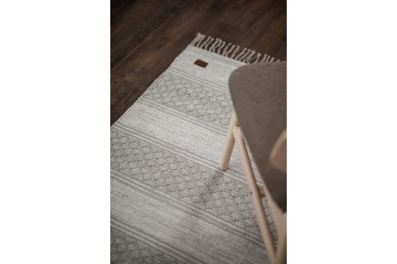 Solhaga Bomullsmatte 160x230 cm - Sølv - Tekstiler & tepper - Teppe & matte - Moderne matte - Bomullsmatter