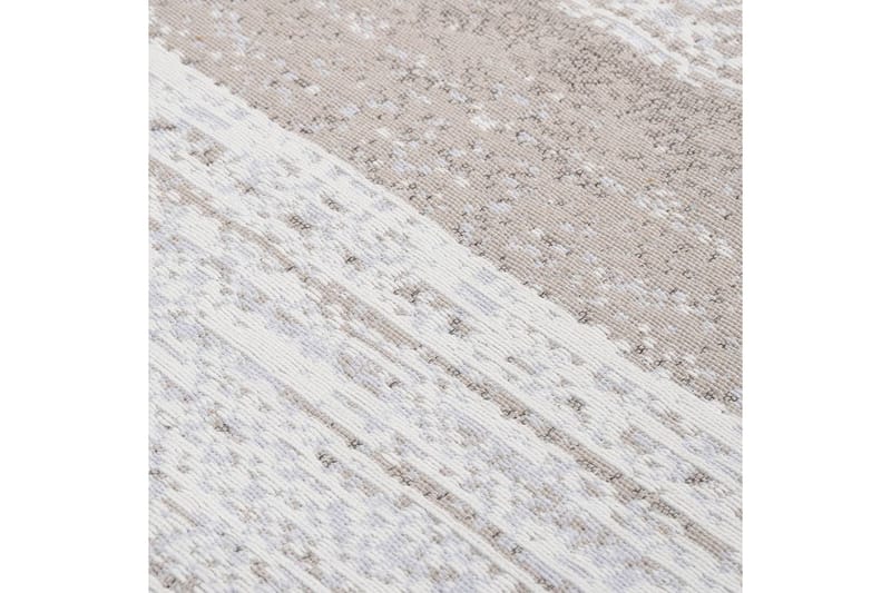 Teppe beige 120x180 cm bomull - Beige - Bomullsmatter