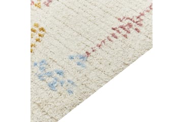 Bomullsteppe Bettiah 80x150 cm - Beige - Tekstiler & tepper - Teppe & matte - Moderne matte - Bomullsmatter