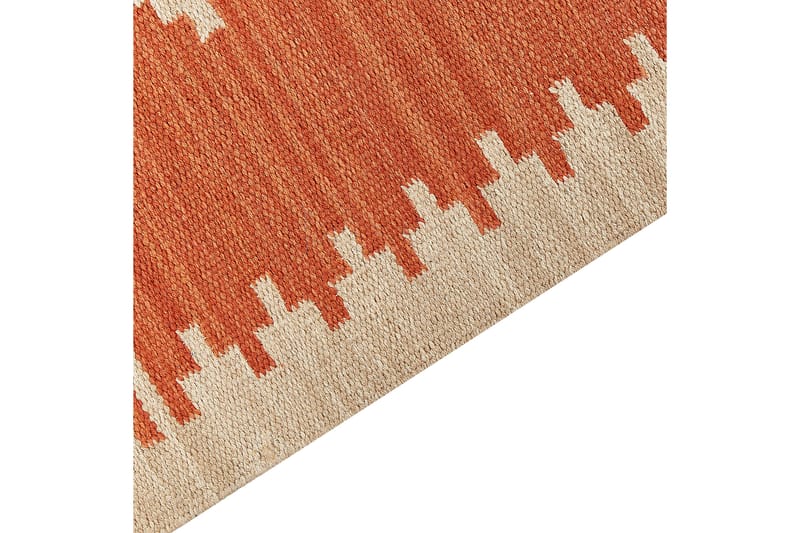 Bomullsteppe Gavar 80x150 cm - Oransje - Tekstiler & tepper - Teppe & matte - Moderne matte - Bomullsmatter