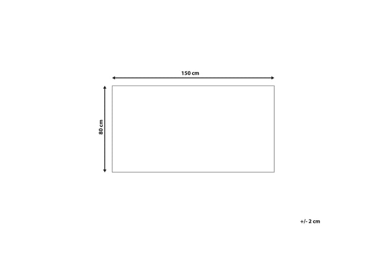 Bomullsteppe Kansu 80x150 cm - Blå - Tekstiler & tepper - Teppe & matte - Moderne matte - Bomullsmatter