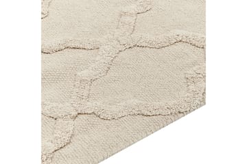 Bomullsteppe Tozlu 80x230 cm - Beige - Tekstiler & tepper - Teppe & matte - Moderne matte - Bomullsmatter