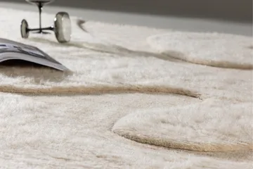 Boone Ullmatte 160x230 cm - Beige - Tekstiler & tepper - Teppe & matte - Moderne matte - Ullteppe