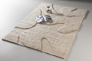 Boone Ullmatte 160x230 cm - Beige - Tekstiler & tepper - Teppe & matte - Moderne matte - Ullteppe