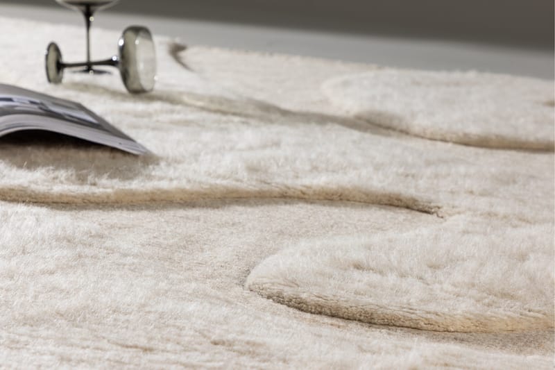 Boone Ullmatte 200x290 cm - Beige - Tekstiler & tepper - Teppe & matte - Moderne matte - Ullteppe
