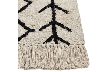 Bozkir Bomullsteppe 160x230 cm - Beige - Tekstiler & tepper - Teppe & matte - Moderne matte - Bomullsmatter