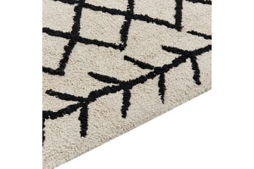 Bozkir Bomullsteppe 160x230 cm - Beige - Tekstiler & tepper - Teppe & matte - Moderne matte - Bomullsmatter