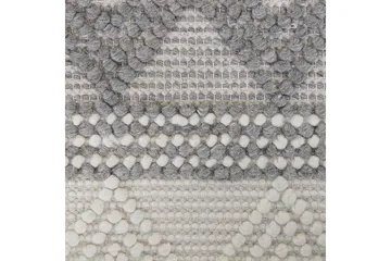 Bozova Ullteppe 200x200 cm - Beige - Tekstiler & tepper - Teppe & matte - Moderne matte - Ullteppe
