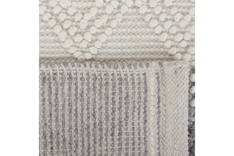 Bozova Ullteppe 200x200 cm - Beige - Tekstiler & tepper - Teppe & matte - Moderne matte - Ullteppe