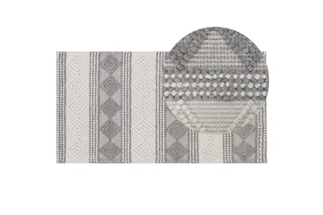 Bozova Ullteppe 80x150 cm - Beige - Tekstiler & tepper - Teppe & matte - Moderne matte - Ullteppe