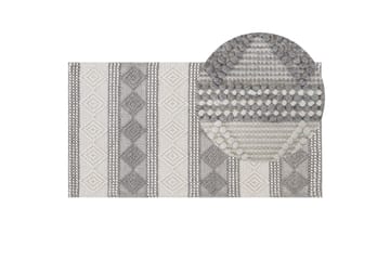 Bozova Ullteppe 80x150 cm - Beige - Tekstiler & tepper - Teppe & matte - Moderne matte - Ullteppe