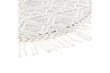 Buldan Ullteppe 140 cm Rund - Grå - Tekstiler & tepper - Teppe & matte - Moderne matte - Ullteppe