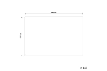 Calti Ryeteppe 160x230 cm - Blå - Tekstiler & tepper - Teppe & matte - Moderne matte - Ryetepper