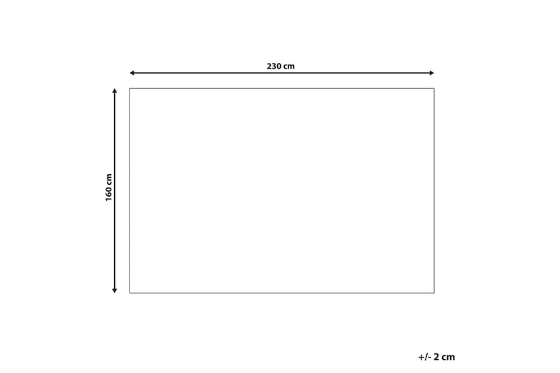 Calti Ryeteppe 160x230 cm - Blå - Tekstiler & tepper - Teppe & matte - Moderne matte - Ryetepper