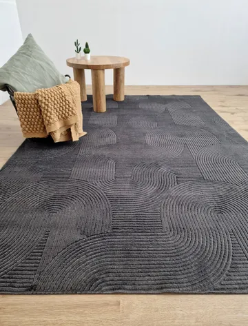 Castello Wiltonmatte 200x290 cm Rektangulær - Grafitt - Tekstiler & tepper - Teppe & matte - Moderne matte - Wiltontepper