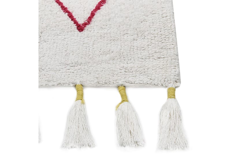 Cavus Bomullsteppe 160x230 cm - Hvit - Tekstiler & tepper - Teppe & matte - Moderne matte - Bomullsmatter