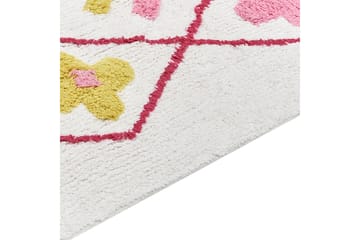 Cavus Bomullsteppe 160x230 cm - Hvit - Tekstiler & tepper - Teppe & matte - Moderne matte - Bomullsmatter