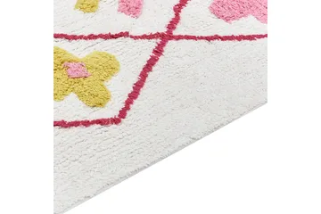 Cavus Bomullsteppe 80x150 cm - Hvit - Tekstiler & tepper - Teppe & matte - Moderne matte - Bomullsmatter