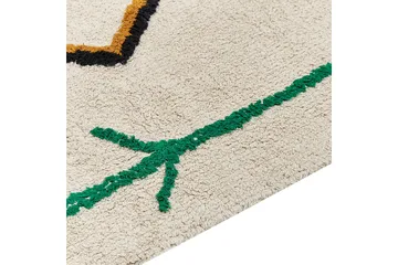 Cetmi Bomullsteppe 160x230 cm - Beige - Tekstiler & tepper - Teppe & matte - Moderne matte - Bomullsmatter