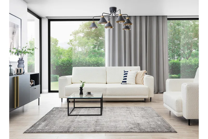 Codrila Ryematte 150x80 cm - Grå - Tekstiler & tepper - Teppe & matte - Moderne matte - Ryetepper