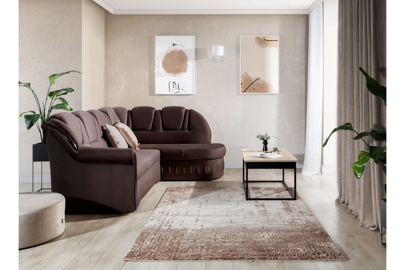 Codrila Ryematte 180x120 cm - Beige - Tekstiler & tepper - Teppe & matte - Moderne matte - Ryetepper