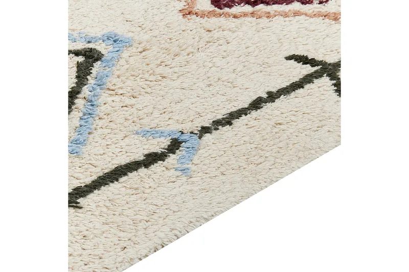 Corum Ryeteppe 140x200 cm - Beige - Tekstiler & tepper - Teppe & matte - Moderne matte - Ryetepper