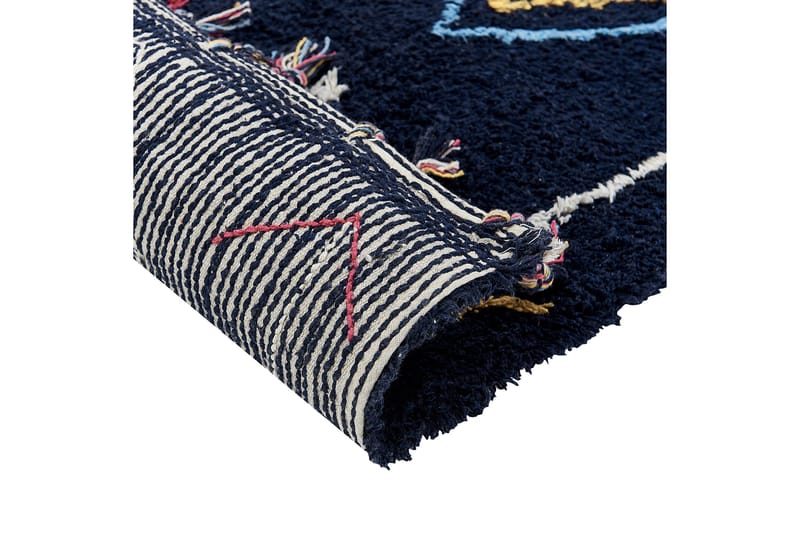 Corum Ryeteppe 140x200 cm - Svart - Tekstiler & tepper - Teppe & matte - Moderne matte - Ryetepper