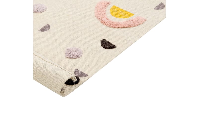 Curup Bomullsteppe 80x150 cm - Beige - Tekstiler & tepper - Teppe & matte - Moderne matte - Bomullsmatter